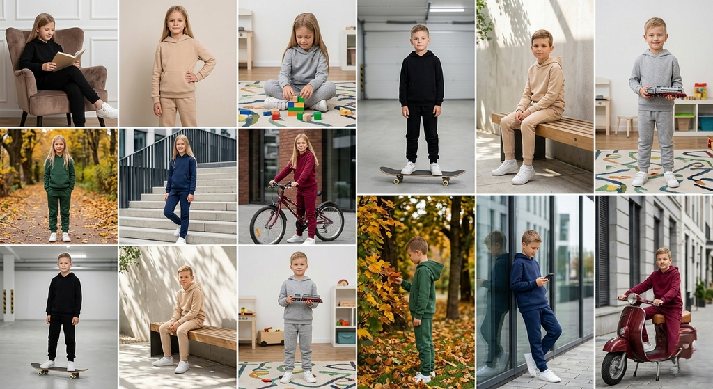 The Kids' Essential Tracksuit Set